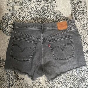 Levi's Women's 501 Grey Shorts